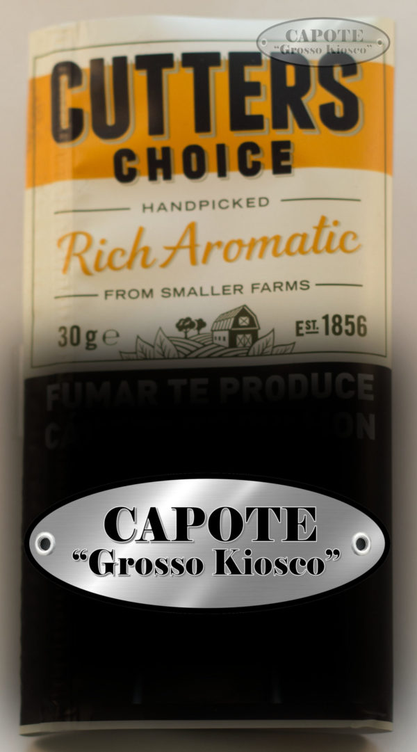 Cutters Choice “Rich Aromatic” (Holanda) 30g Capote Grosso Kiosco
